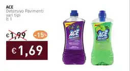 Prezzemolo e Vitale ACE Detersivo Pavimenti vari tipi offerta