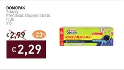 Prezzemolo e Vitale DOMOPAK Spazzy Prendisac Doppio Strato offerta