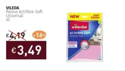 Prezzemolo e Vitale VILEDA Panno Actifibre Soft Universal offerta