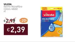 Prezzemolo e Vitale VILEDA Panno Microfibre Colors 48x60 offerta