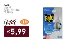 Prezzemolo e Vitale RAID Liquido Base+ Ricarica 60 Notti offerta