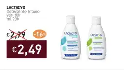 LACTACYD Detergente Intimo vari tipi
