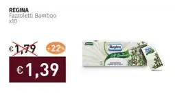 Prezzemolo e Vitale REGINA Fazzoletti Bamboo offerta