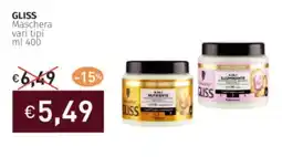 Prezzemolo e Vitale GLISS Maschera vari tipi offerta