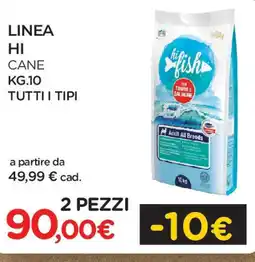 Arcaplanet Linea hi cane tutti i tipi offerta