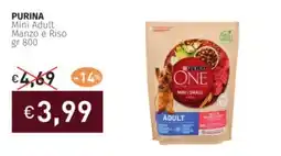 Prezzemolo e Vitale PURINA Mini Adult Manzo e Riso offerta
