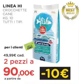 Arcaplanet Linea hi crocchette cane tutti i tipi offerta