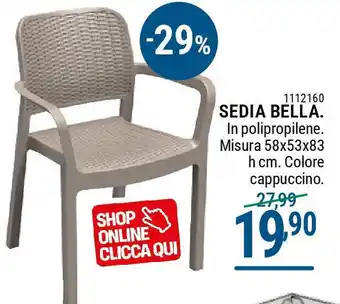 Cfadda Sedia bella offerta