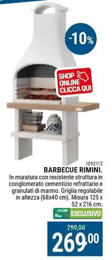 Cfadda Barbecue rimini offerta
