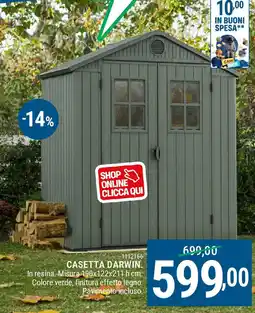 Cfadda Casetta darwin offerta