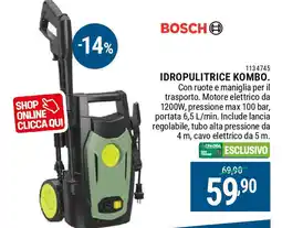 Cfadda BOSCH Idropulitrice kombo offerta