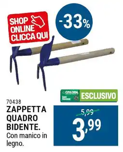 Cfadda Zappetta quadro bidente offerta