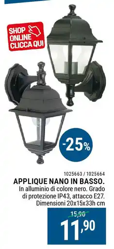 Cfadda Applique nano in basso offerta