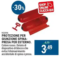 Cfadda Protezione per giunzione spina- presa per esterno offerta