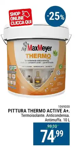 Cfadda Pittura thermo active A+. MaxMeyer offerta