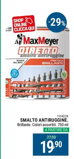 Cfadda Smalto antiruggine MaxMeyer offerta