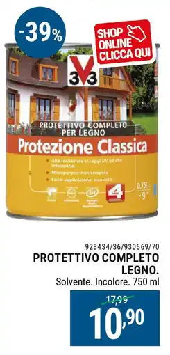 Cfadda Protettivo completo legno offerta