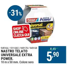 Cfadda Nastro telato universale extra power offerta