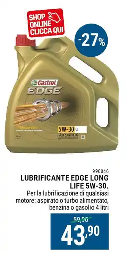 Cfadda Lubrificante edge long LIFE 5W-30. offerta