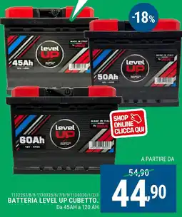 Cfadda Batteria level up cubetto offerta