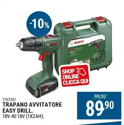 Cfadda BOSCH Trapano avvitatore easy drill offerta