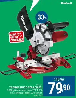 Cfadda Einhell Troncatrice per legno offerta