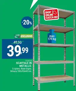 Cfadda Scaffale in metallo offerta