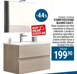 Cfadda Composizione bagno easy offerta