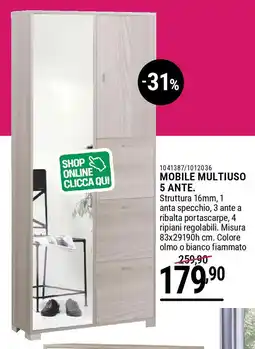 Cfadda Mobile multiuso 5 ante offerta