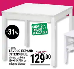 Cfadda Tavolo Expand Estensibile offerta