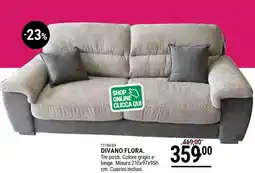 Cfadda Divano flora offerta
