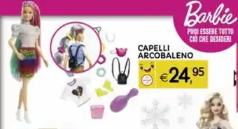 Barbie Capelli Arcobaleno