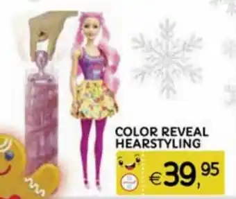 Il Gigante Barbie Color Reveal Hearstyling offerta