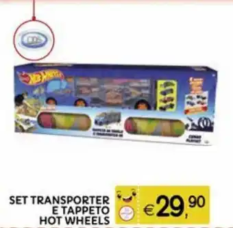 Set Transporter e Tappeto Hot Wheels