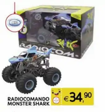 Radiocomando Monster Shark