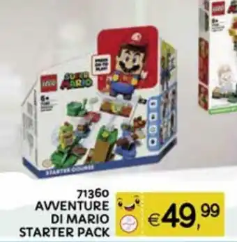 Il Gigante 71360 Avventure di Mario Starter Pack offerta
