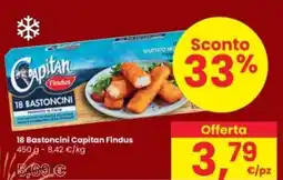 Interspar 18 Bastoncini Capitan Findus offerta
