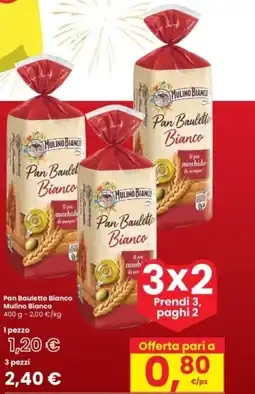 Interspar Pan Bauletto Bianco Mulino Bianco offerta