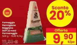 Interspar Formaggio Parmigiano Reggiano DOP 22 mesi Parmareggio offerta