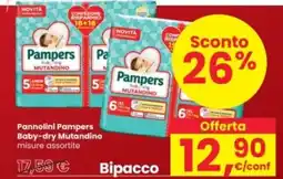 Interspar Pannolini Pampers Baby-dry Mutandino offerta