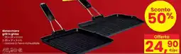Interspar Bistecchiera grill in ghisa offerta