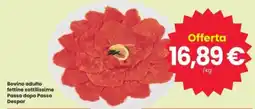 Interspar Bovino adulto fettine sottilissime Passo dopo Passo Despar offerta