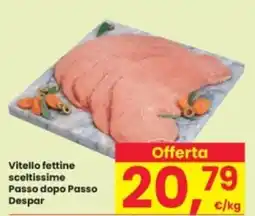 Interspar Vitello fettine sceltissime Passo dopo Passo Despar offerta