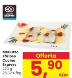 Interspar Merluzzo sfizioso Cucina Express offerta