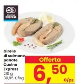 Girelle di salmone panate Cucina Express