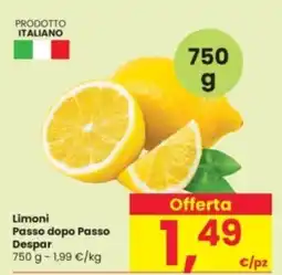 Interspar Limoni Passo dopo Passo Despar offerta
