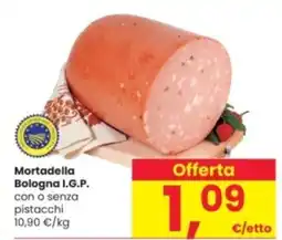 Interspar Mortadella Bologna I.G.P. con o senza pistacchi offerta