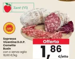 Sopressa Vicentina D.O.P. Cornetta Busin