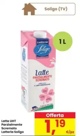 Latte UHT Parzialmente Scremato Latteria Soligo