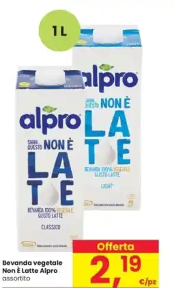 Interspar Bevanda vegetale Non È Latte Alpro offerta